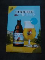 Br.d' Achouffe : affiche Chouffe alcoholvrij A4 formaat, Enlèvement ou Envoi, Neuf, Panneau, Plaque ou Plaquette publicitaire