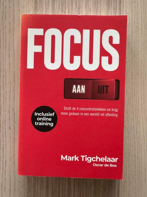 Mark Tigchelaar - Focus AAN/UIT, Boeken, Psychologie, Zo goed als nieuw, Ophalen of Verzenden