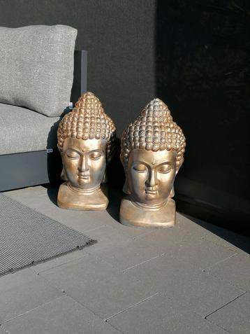  Polyester boeddha hoofden