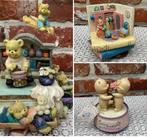 MUZIEKDOZEN  / TEDDY- BEREN / 3 STUKS = SETPRIJS 20 EURO, Verzamelen, Beren en Cherished Teddies, Ophalen