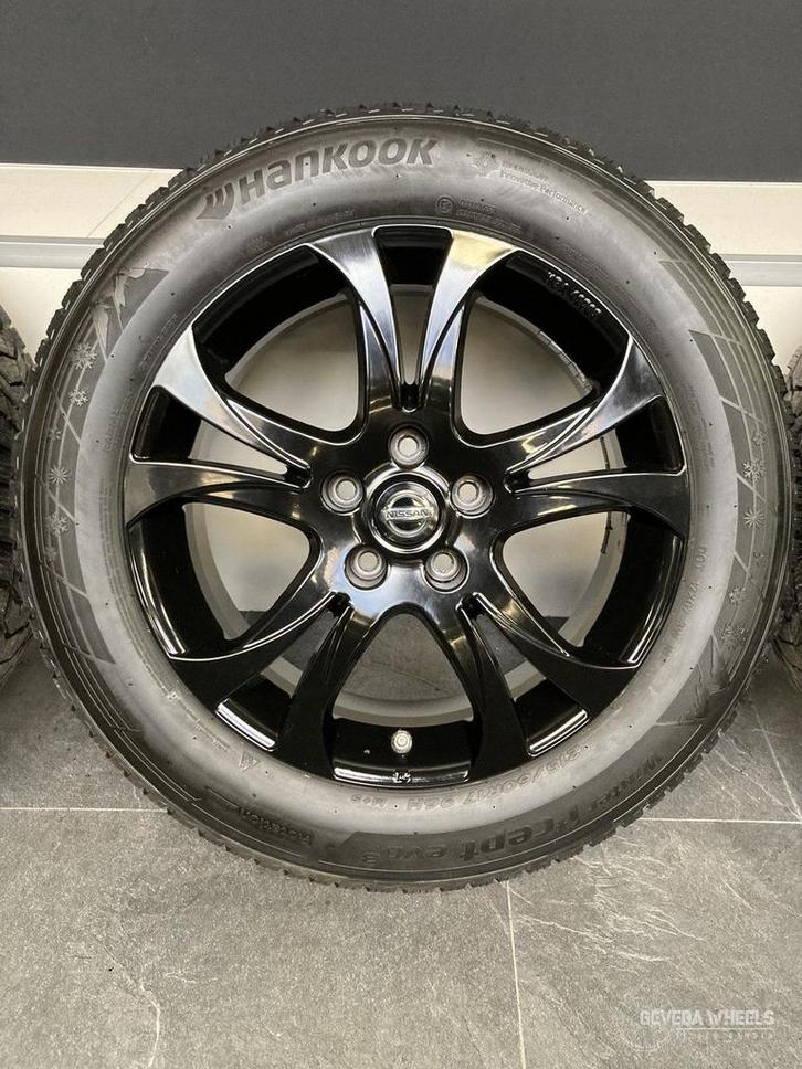17” originele Nissan Qashqai velgen + winterbanden 5x114.3, Auto-onderdelen, Banden en Velgen, Banden en Velgen, Winterbanden
