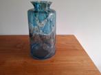 Vase en verre bleu, Huis en Inrichting, Woonaccessoires | Vazen, Ophalen, Blauw, Minder dan 50 cm, Glas