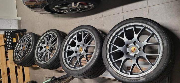 Jantes PORSCHE TURBO 911 BBS TITANE BORD POLIS, Autos : Pièces & Accessoires, Pneus & Jantes, Jante(s), Enlèvement ou Envoi