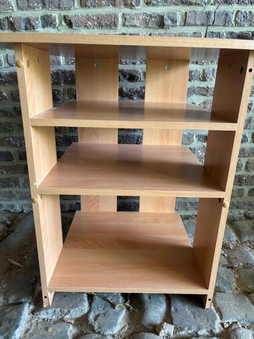 Houten TV-meubel, Huis en Inrichting, Kasten |Televisiemeubels, Gebruikt, Minder dan 100 cm, Minder dan 50 cm, 25 tot 50 cm, Overige houtsoorten