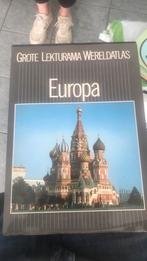 Grote lekturama wereldatlas Europa, Boeken, Atlassen en Landkaarten, Ophalen of Verzenden, Zo goed als nieuw