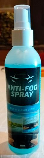 Anti-fog spray, Ophalen