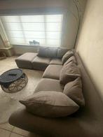Hoekzetel, Maison & Meubles, Canapés | Coins salons complets, Enlèvement, Comme neuf, Tissus