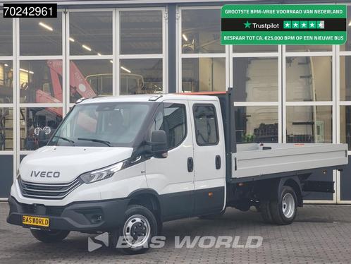 Iveco Daily 35C18 3.0 180PK Nwe model 2025 Dubbel Cabine Ope, Auto's, Bestelwagens en Lichte vracht, Bedrijf, Te koop, Airconditioning