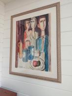 Theo Humblet schilderij 90x70cm., Antiquités & Art, Enlèvement ou Envoi