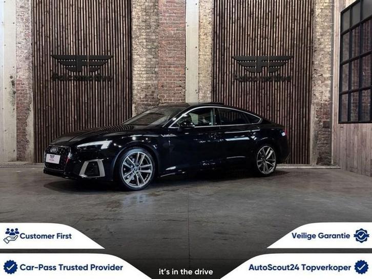 Audi A5 30TDI*S-TRONIC*S-LINE*SCHUIFDAK*MATRIX-LED*SPORTBAC, Auto's, Audi, Bedrijf, A5, ABS, Airbags, Alarm, Bluetooth, Boordcomputer