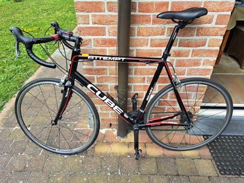 Racefiets Cube Attempt maat 59, Fietsen en Brommers, Fietsen | Racefietsen, Zo goed als nieuw, Heren, Overige merken, Meer dan 20 versnellingen