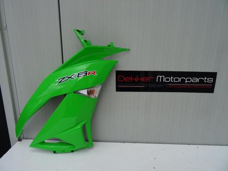 Rechter Zijpaneel / Kuipdeel rechts Kawasaki ZX6R Ninja 2009, Motoren, Onderdelen | Kawasaki, Nieuw, Ophalen of Verzenden