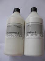 Acryl LascauxTransparentlack 2 mat en Medium 2 mat, Ophalen of Verzenden, Zo goed als nieuw, Acrylverf