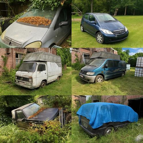 Partij van 7 voertuigen – Export of opkopers, Auto's, Mercedes-Benz, Bedrijf, A-Klasse, Blauw, Ophalen