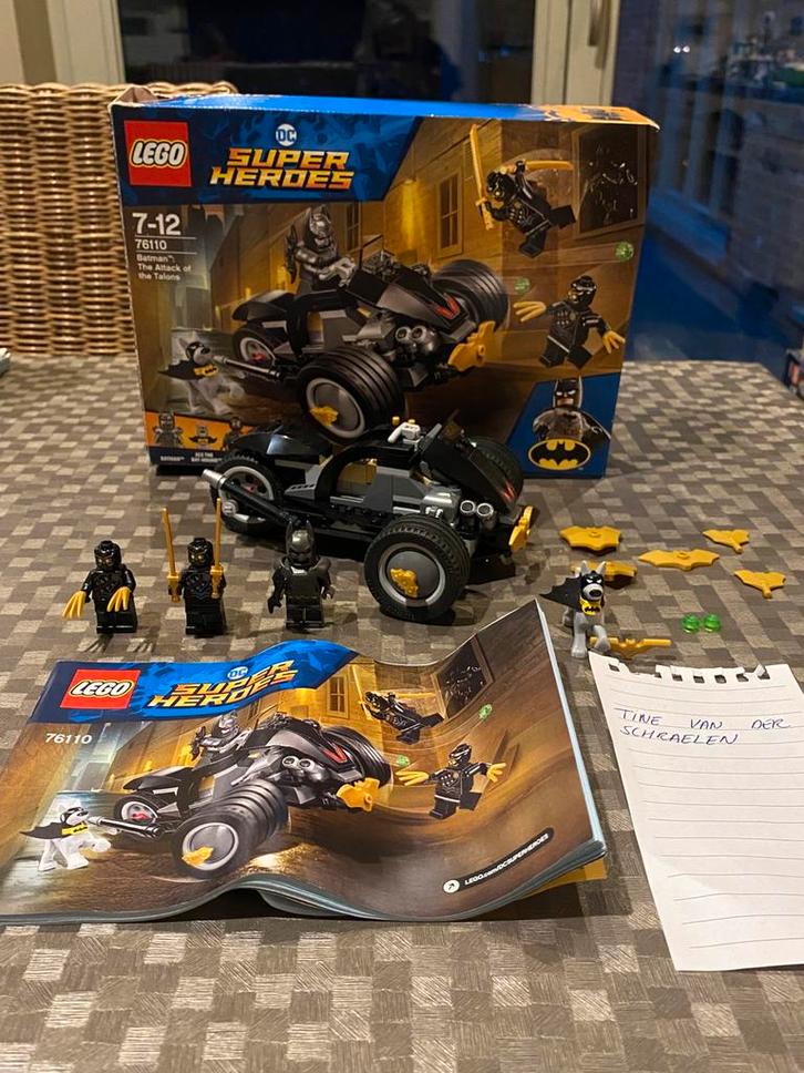 LEGO Super Heroes 76110 Batman: The Attack of the Talons, Kinderen en Baby's, Speelgoed | Duplo en Lego, Zo goed als nieuw, Lego