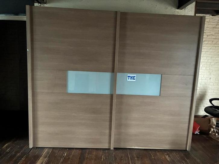 Grote dubbele kleerkast, Huis en Inrichting, Kasten | Kleerkasten, Gebruikt, Ophalen