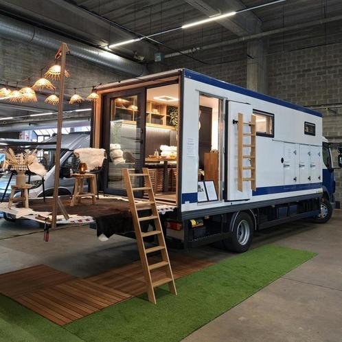 DAF LF Camper, Caravans en Kamperen, Mobilhomes, Particulier, Bus-model, tot en met 4, Overige merken, Diesel, 6 tot 7 meter, Ophalen