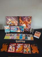 Charizard set met verzamelmap en pennendoos, Ophalen of Verzenden, Zo goed als nieuw
