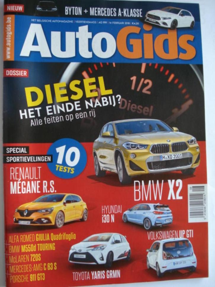 AutoGids 999, Boeken, Auto's | Folders en Tijdschriften, Gelezen, Algemeen, Verzenden