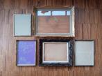 Lotje oude fotokaders, Antiek en Kunst, Ophalen of Verzenden