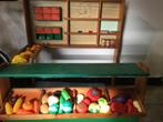Retro  houtenwinkel, Kinderen en Baby's, Speelgoed | Houten speelgoed, Ophalen, Gebruikt