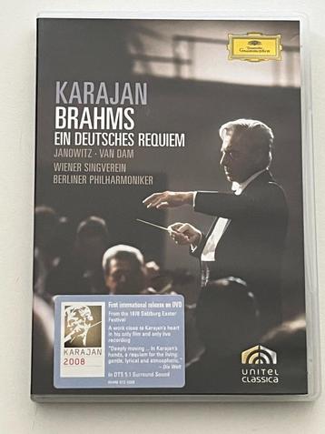 Herbert von Karajan – Brahms: Ein Deutsches Requiem DVD beschikbaar voor biedingen