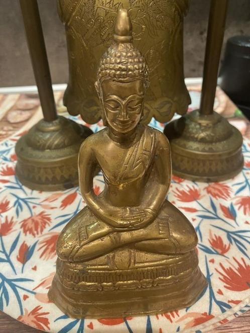 Thaise Boeddha in meditatie, vintage handgemaakt, Maison & Meubles, Accessoires pour la Maison | Statues de Bouddha, Utilisé, Enlèvement ou Envoi