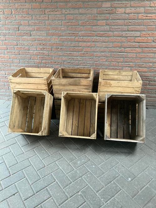 Fruitkisten ,veilingkisten ,topkwaliteit ,nu 10 voor 60 euro, Huis en Inrichting, Woonaccessoires | Kisten, Gebruikt, Ophalen