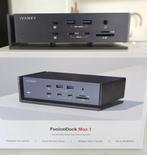 iVANKY FusionDock Max 1 Thunderbolt4x2 Docking Station, Computers en Software, Ophalen of Verzenden, Zo goed als nieuw, Docking station
