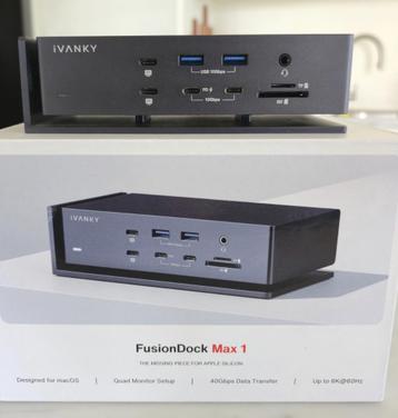 iVANKY FusionDock Max 1 Thunderbolt4x2 Docking Station beschikbaar voor biedingen