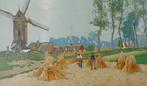 HENRI CASSIERS / LE PAYS DE WAES / CHROMOLITHO / 71x109cm, Ophalen of Verzenden