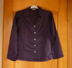 Paarse zachte satijnen pyjama hemd en broek Comme le jour, Enlèvement ou Envoi