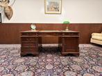 Klassiek Engels Chesterfield Bureau Partnerdesk, Ophalen of Verzenden