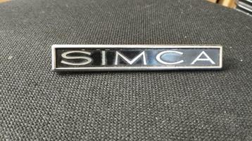 Simca badge logo uit de jaren 70 beschikbaar voor biedingen