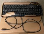 Dell toetsenbord met draad Azerty, Computers en Software, Toetsenborden, Ophalen, Azerty, Zo goed als nieuw, Dell