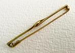 Gouden 14K design pinbroche., Ophalen of Verzenden, Goud, Broche