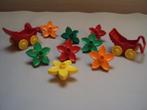 8 Duplo bloemetjes en 2 Duplo poppenwagentjes, Ophalen of Verzenden