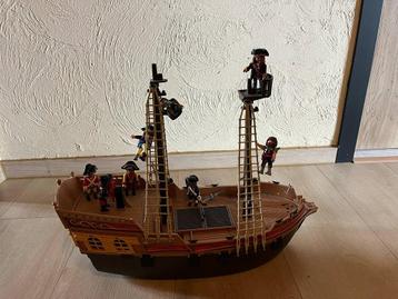 playmobil piratenboot, Ophalen of Verzenden, Gebruikt