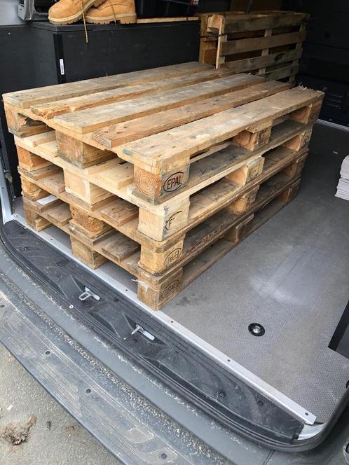 Palette, Doe-het-zelf en Bouw, Hout en Planken, Gebruikt, Pallet, Ophalen of Verzenden