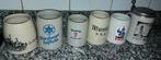 Lot de 6 chopes, Antiquités & Art, Enlèvement ou Envoi