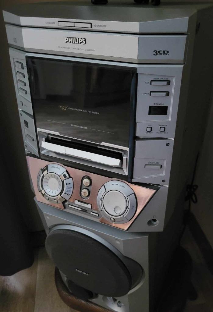 PHILIPS HIFI-SYSTEEM UIT DE JAREN 80, Audio, Tv en Foto, Stereoketens, Gebruikt, Cd-speler, Tuner of Radio, Philips, Ophalen