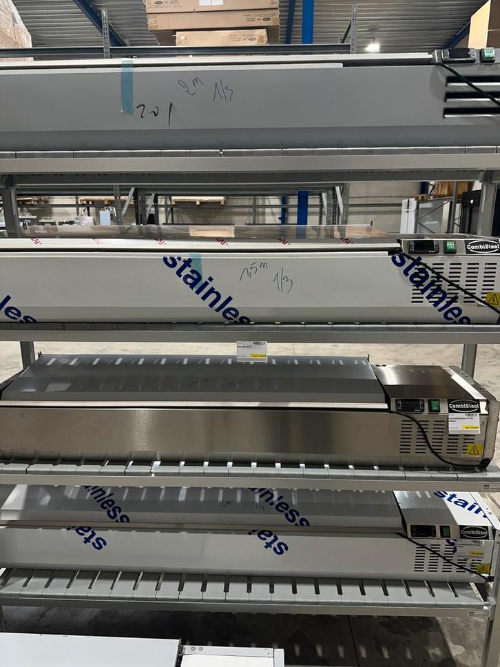 Nieuw Opzetvitrines/Opzetkoelingen!!, Zakelijke goederen, Horeca | Food, Ophalen of Verzenden