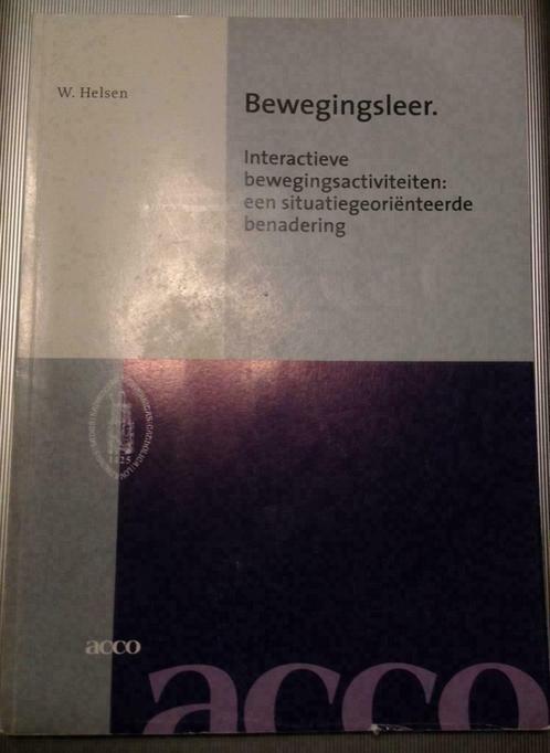 STUDIEBOEKEN - BEWEGINGSLEER - Prof. Werner HELSEN, Boeken, Studieboeken en Cursussen, Zo goed als nieuw, Hoger Onderwijs, Ophalen of Verzenden