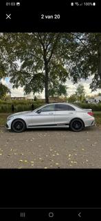 Mercedes C-Klasse amg paket, Auto's, Automaat, 4 deurs, Euro 6, Leder en Stof