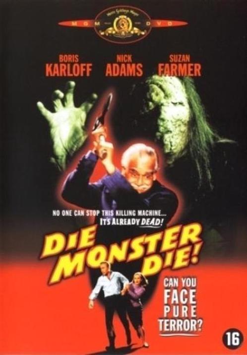 Die Monster Die !, Cd's en Dvd's, Dvd's | Horror, Vanaf 16 jaar, Ophalen of Verzenden