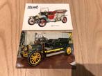 2 postkaarten met oude autos, Ophalen of Verzenden, 1960 tot 1980, Gelopen, Voertuig