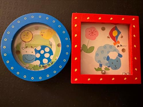 Houten kogelspel puzzel geduldspelletjes doolhofje 1€/stuk, Kinderen en Baby's, Speelgoed | Houten speelgoed, Zo goed als nieuw