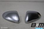 Orig. aluminium spiegelkappen R + L VW Golf 7 R 5G0857537F, Auto-onderdelen, Gebruikt