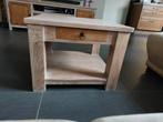 Salontafel in teak, Huis en Inrichting, Tafels | Sidetables, Ophalen, Zo goed als nieuw