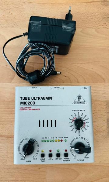 Behringer - Tube Ultragain MIC200 beschikbaar voor biedingen